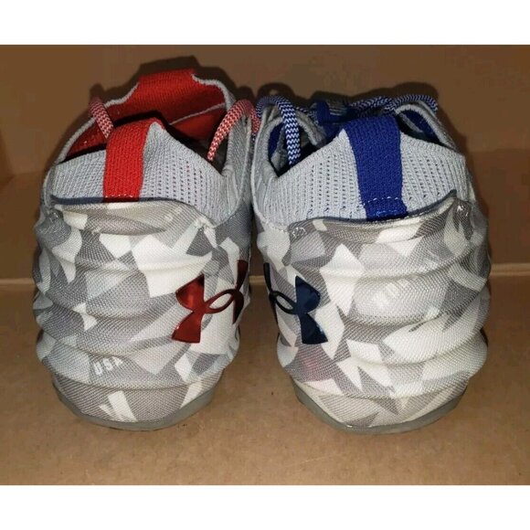 Under Armour Blur Smoke 2.0 MC USA Low Football Cleats Men\'s Sz 11.5 3026341-100